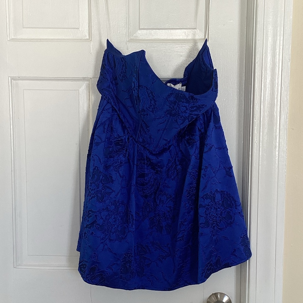 Hello Molly Royal Blue Mini Dress